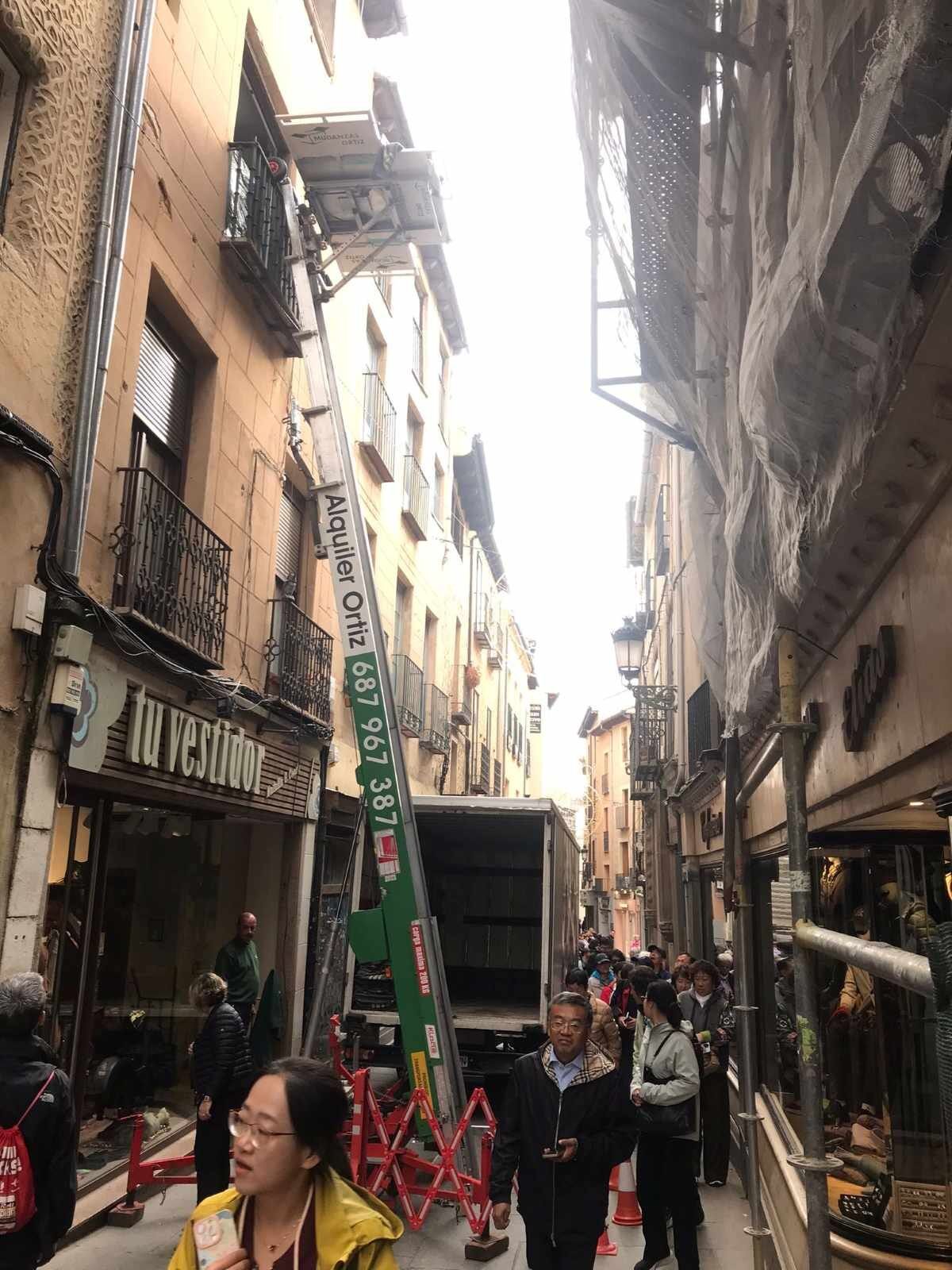 mudanzas para empresas segovia calle real